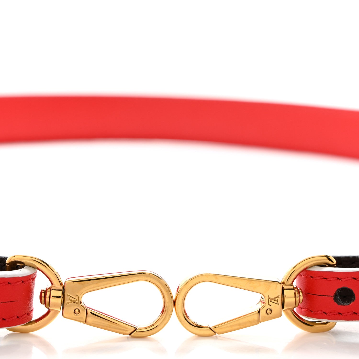 Louis Vuitton Monogram Bandouliere Shoulder Strap XL Coquelicot 5 of 5