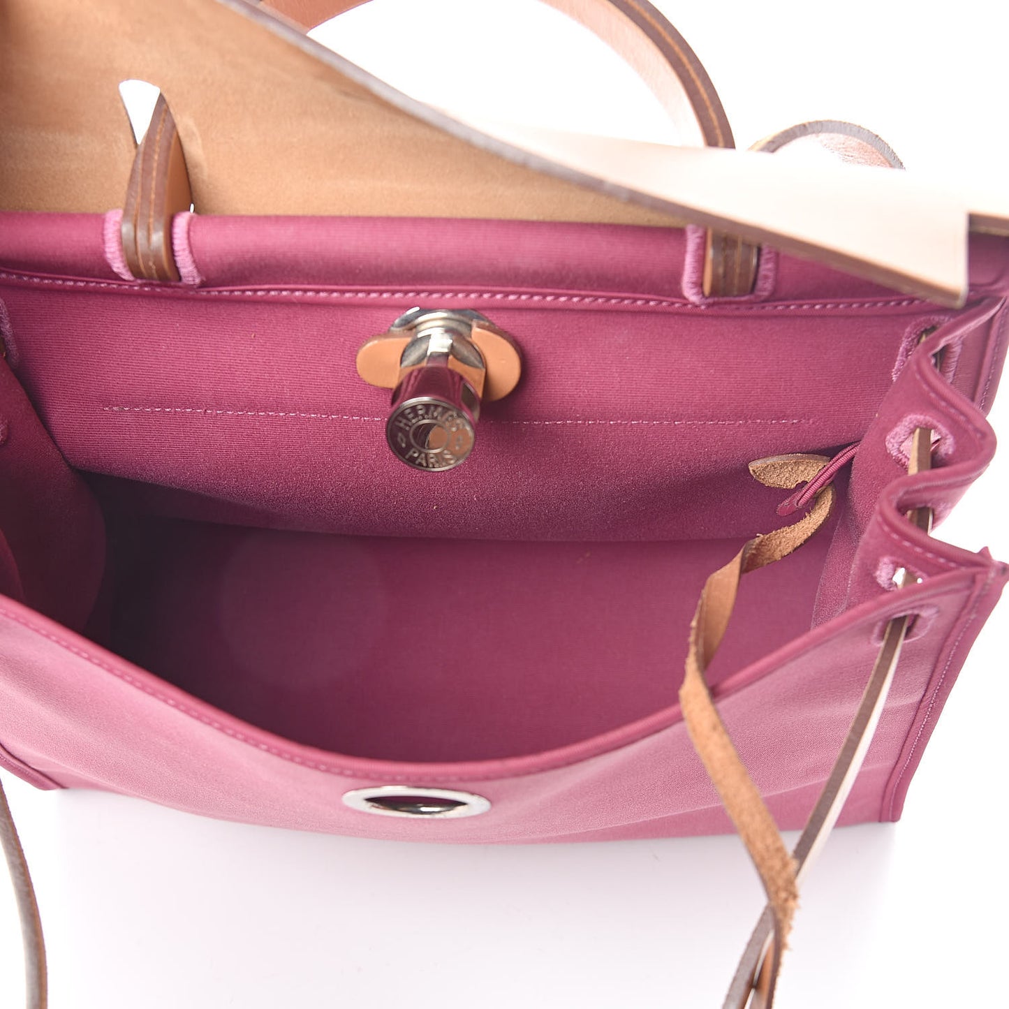 Vache Hunter Toile Herbag Zip 31 PM Rose Lipstick