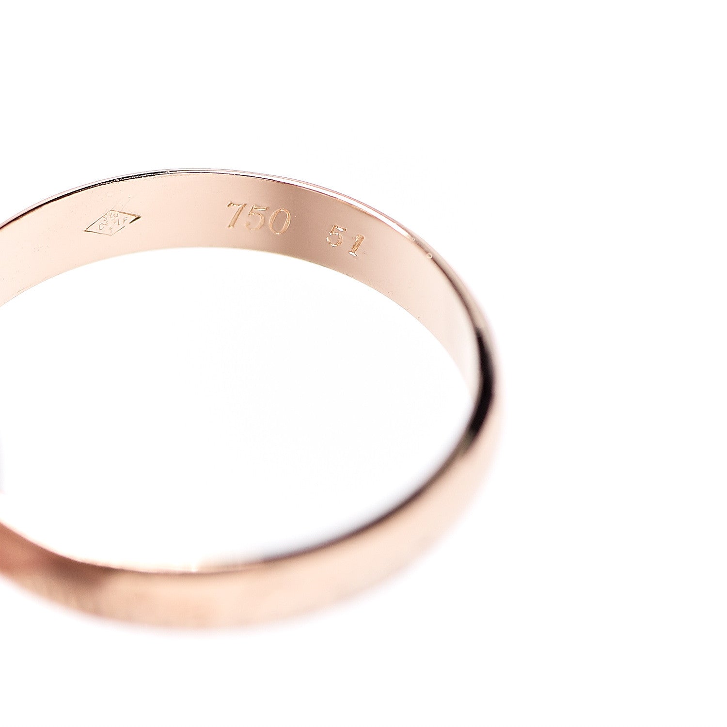 Cartier 18K Pink Yellow White Gold Classic Les Must De Trinity Ring 51 5.75 3 of 4