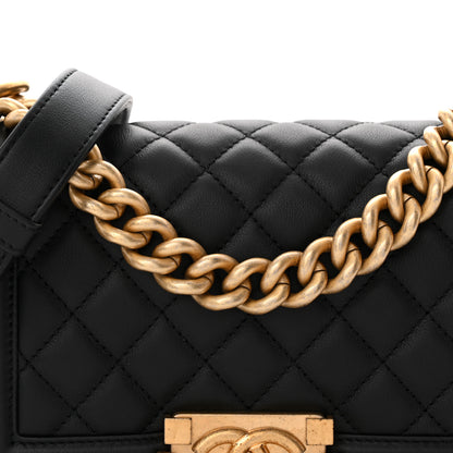Chanel Calfskin Quilted Small Boy Flap Black 8 of 13