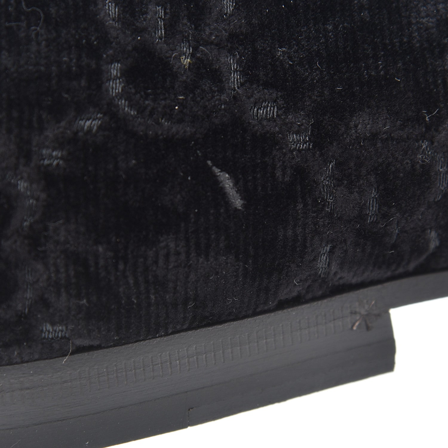 Gucci Velvet GG Monogram Horsebit Mens Jordaan Loafers 8.5 Blue 12 of 14