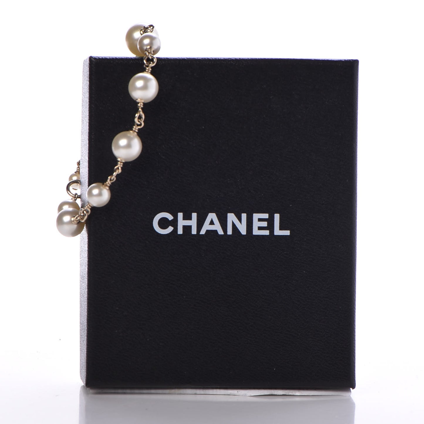 Pearl CC Bracelet Gold