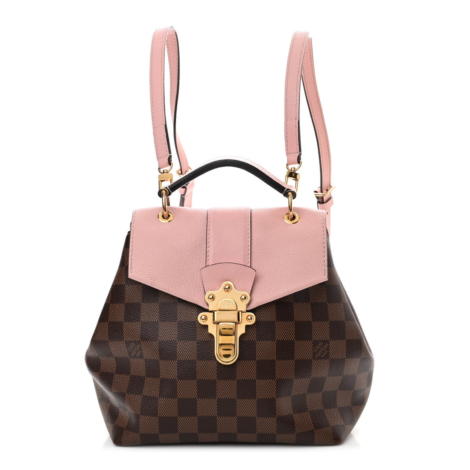 Louis Vuitton Damier Ebene Clapton Backpack Magnolia 1 of 17