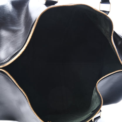 Louis Vuitton Epi Keepall 55 Black 5 of 12