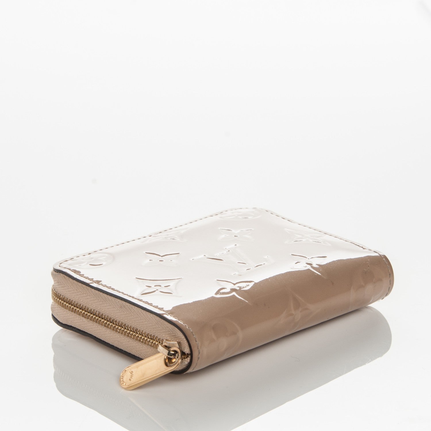 Louis Vuitton Vernis Zippy Coin Purse Beige Poudre 4 of 6
