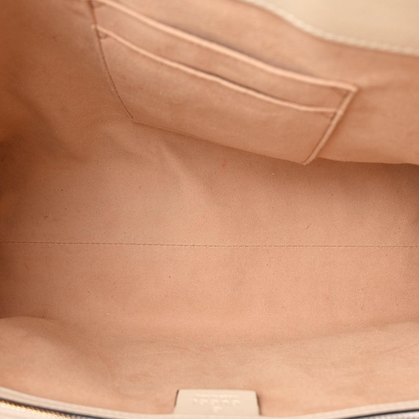 GG Supreme Monogram Medium Padlock Tote White