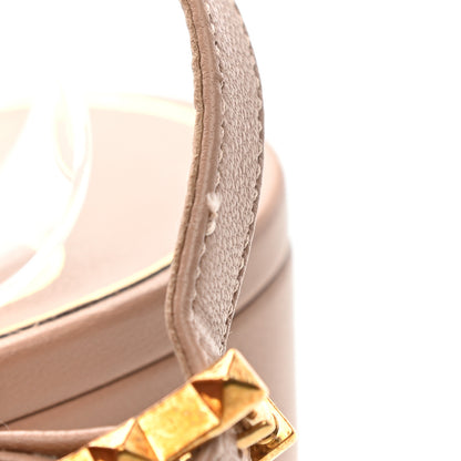 Valentino Garavani Nappa Rockstud Flair Ankle Wrap 45mm Sandals 40 Rose Cannelle 10 of 10