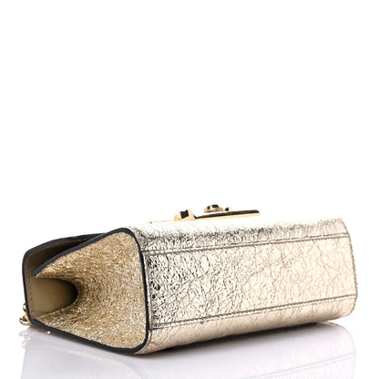 Gucci Galassia Small Padlock Shoulder Bag Platino 4 of 10