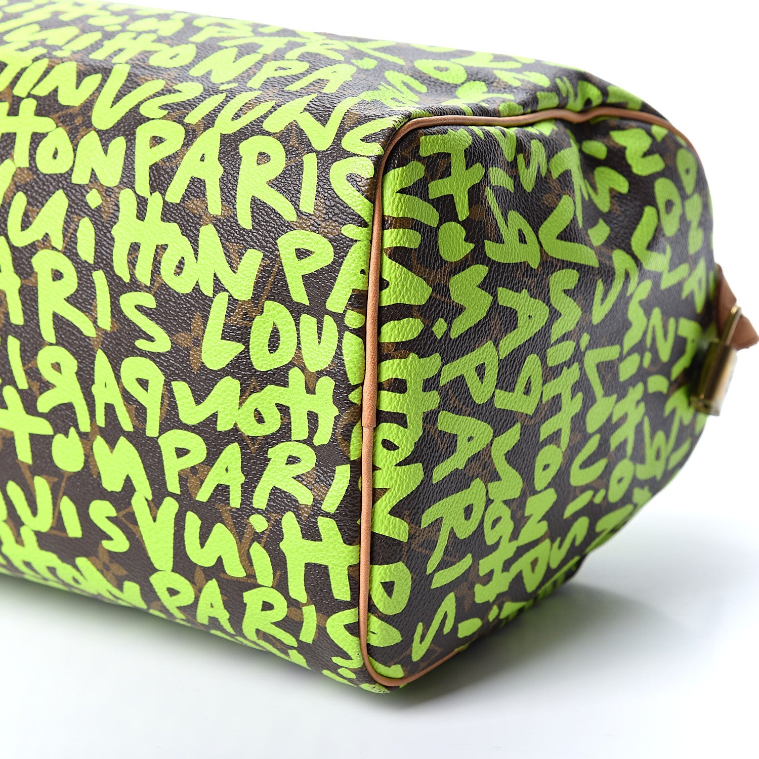 Louis Vuitton Monogram Graffiti Speedy 30 Green 7 of 7