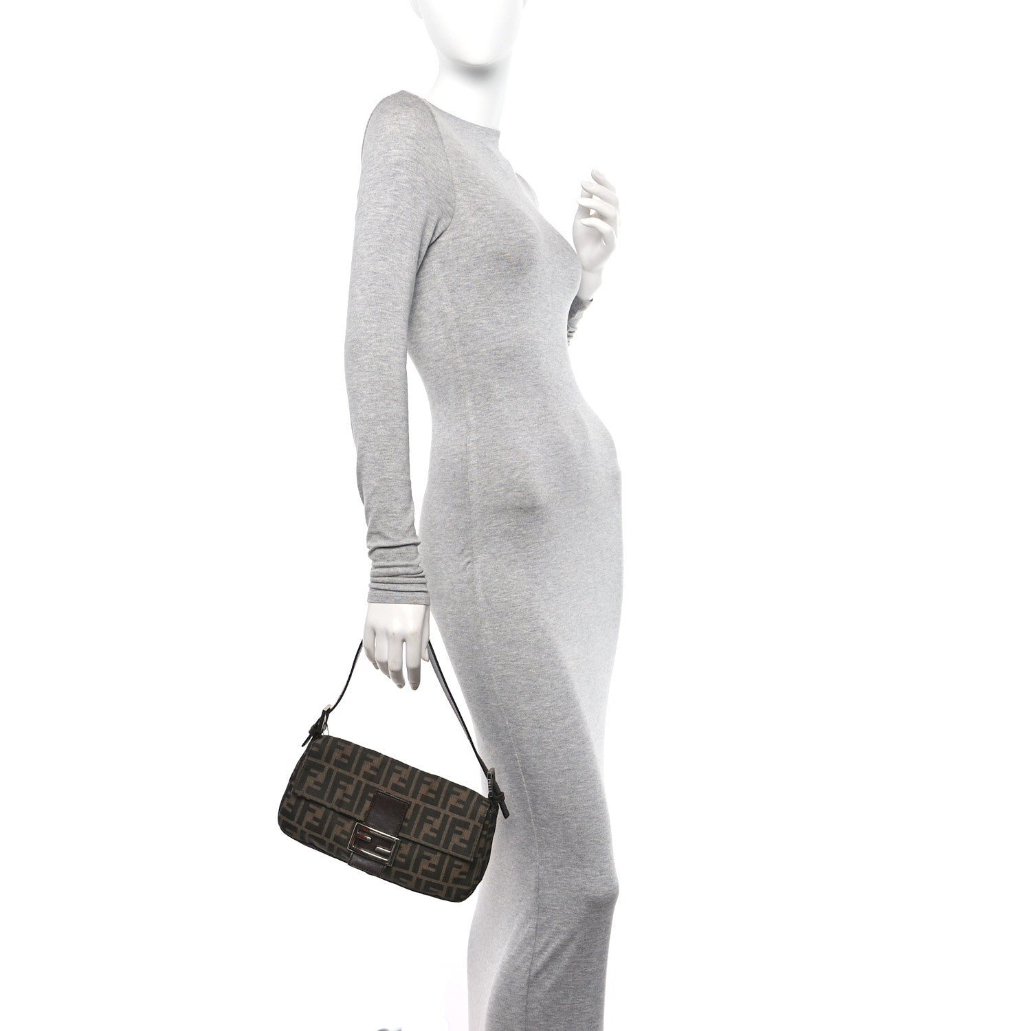 Fendi Zucca Baguette Tobacco 2 of 10