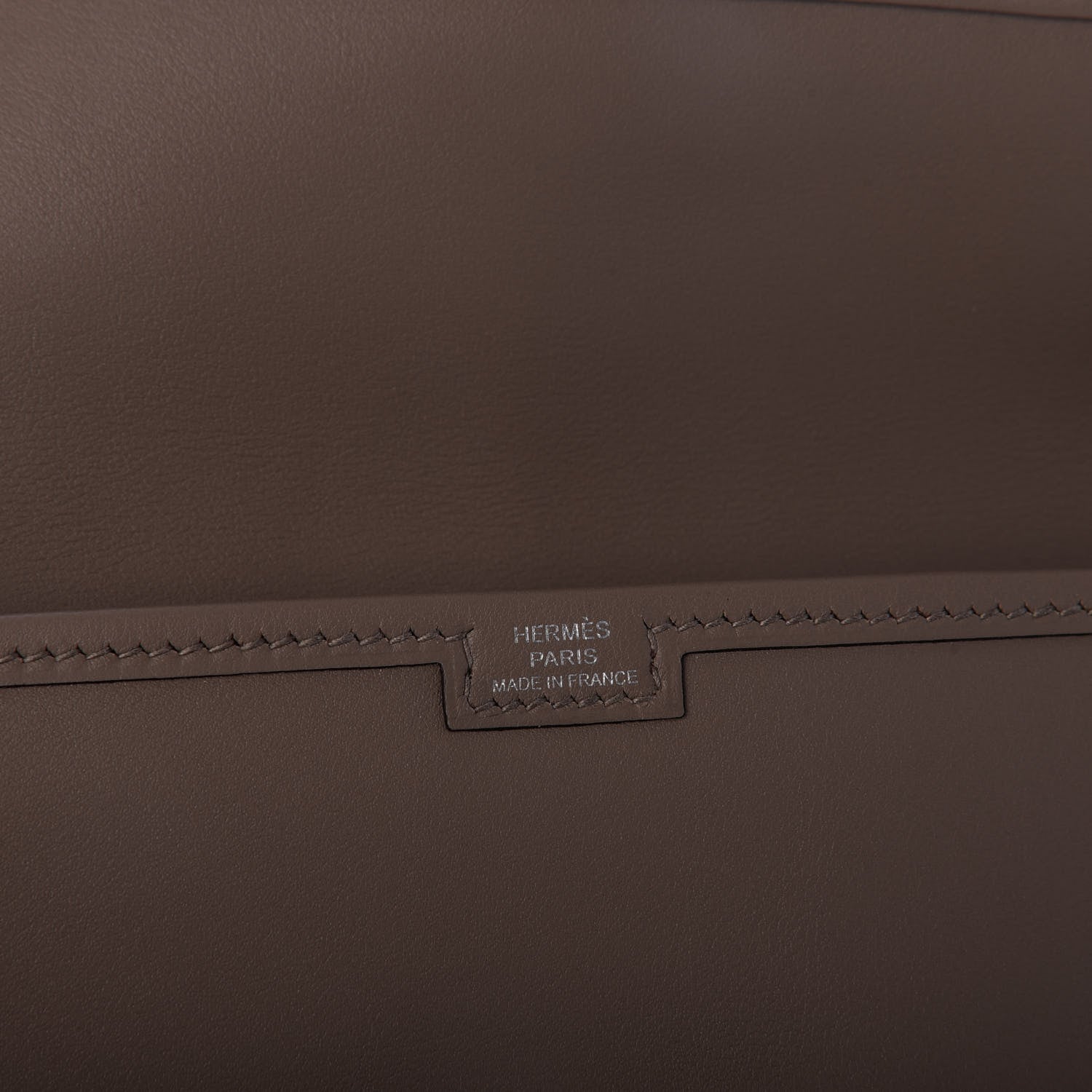 Hermes Swift Jige Duo Clutch Gris Asphalte 9 of 10