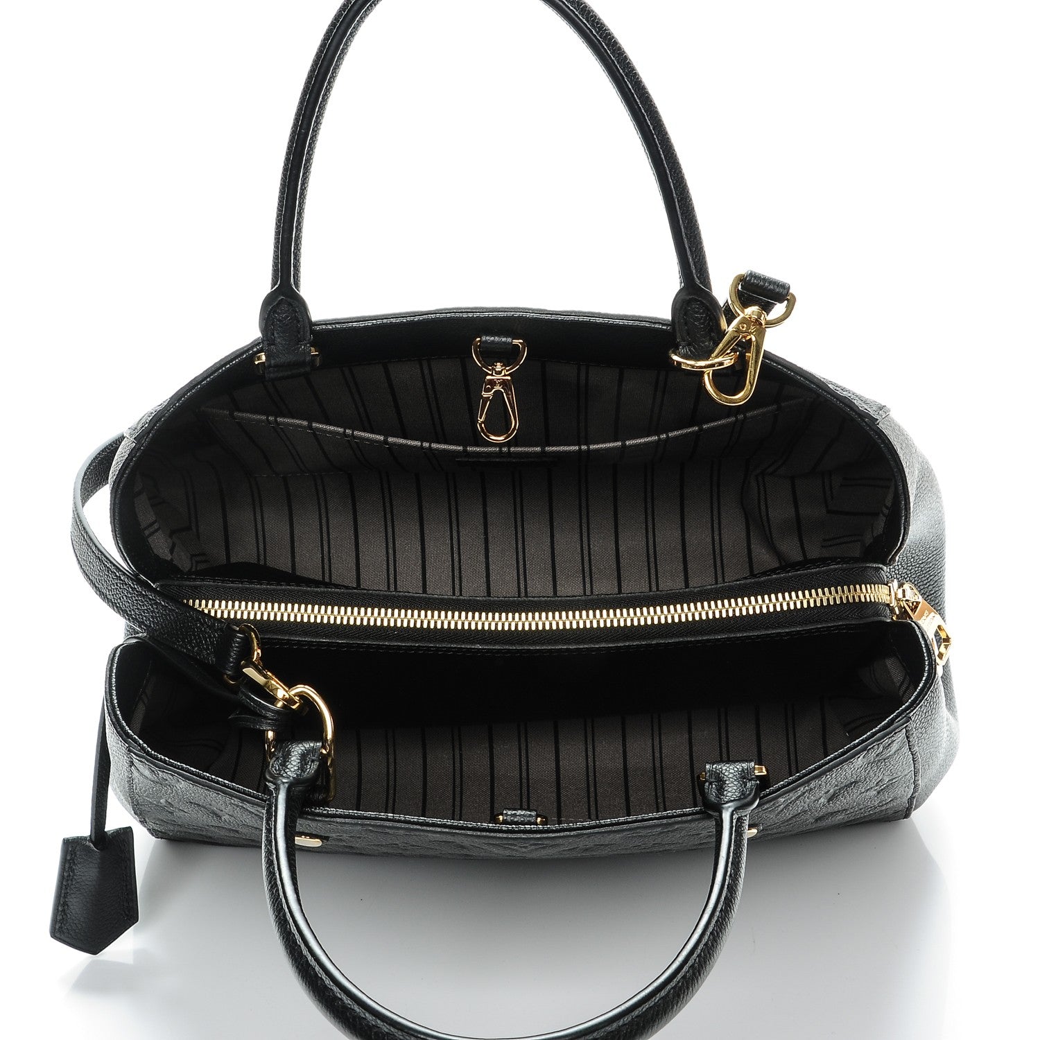 Louis Vuitton Empreinte Montaigne MM Black 5 of 8