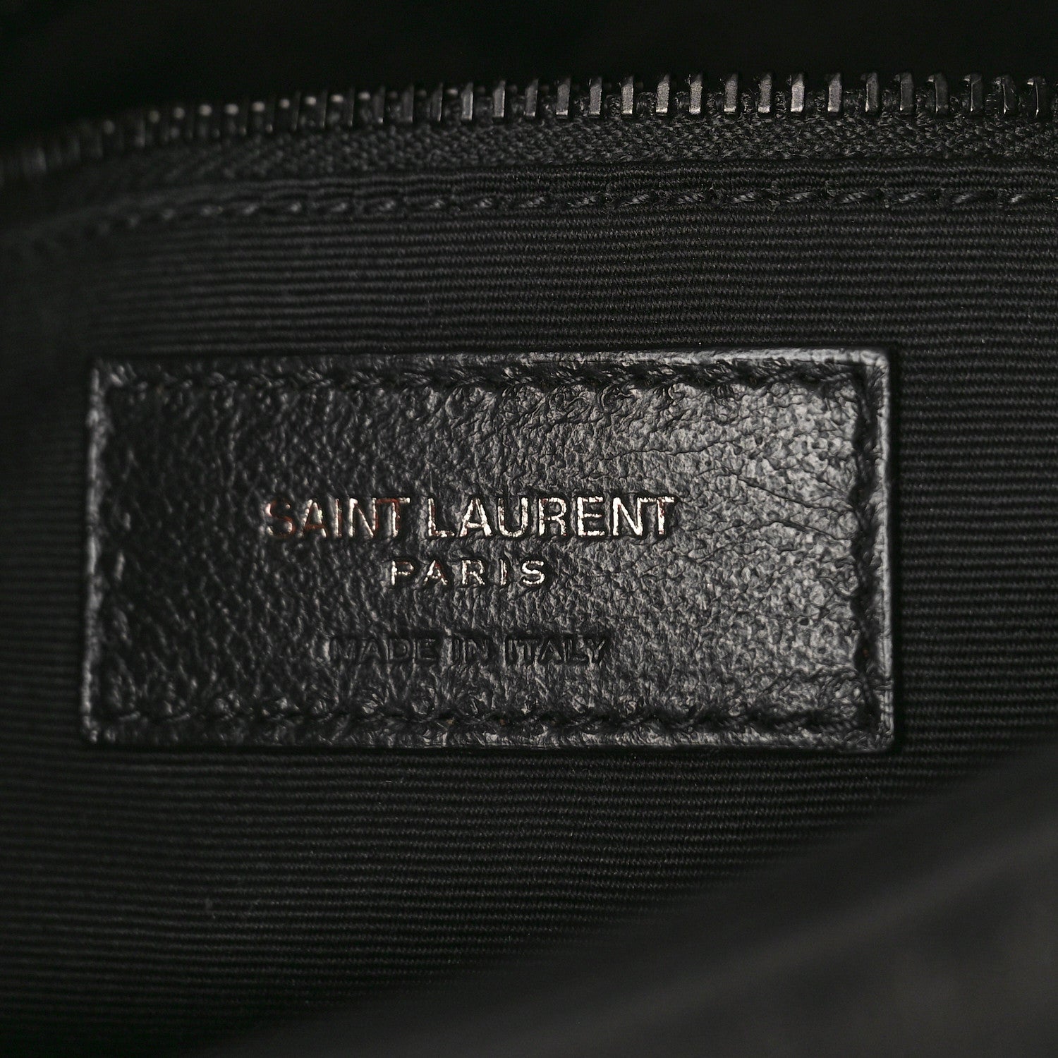 Saint Laurent Lambskin Quilted Monogram Monochrome Small Loulou Puffer Chain Satchel Black 6 of 8