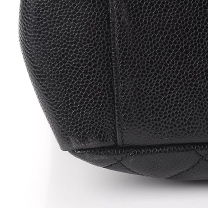 Chanel Caviar Quilted Grand Shopping Tote GST Black 10 of 13
