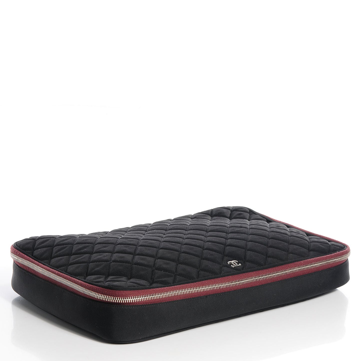 Nylon Quilted Laptop Case Black