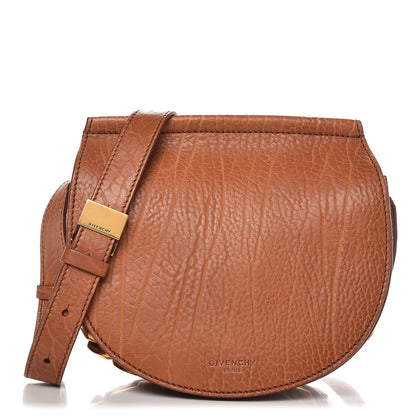 Givenchy Bullhide Calfskin Mini Infinity Saddle Bag Cognac 1 of 8