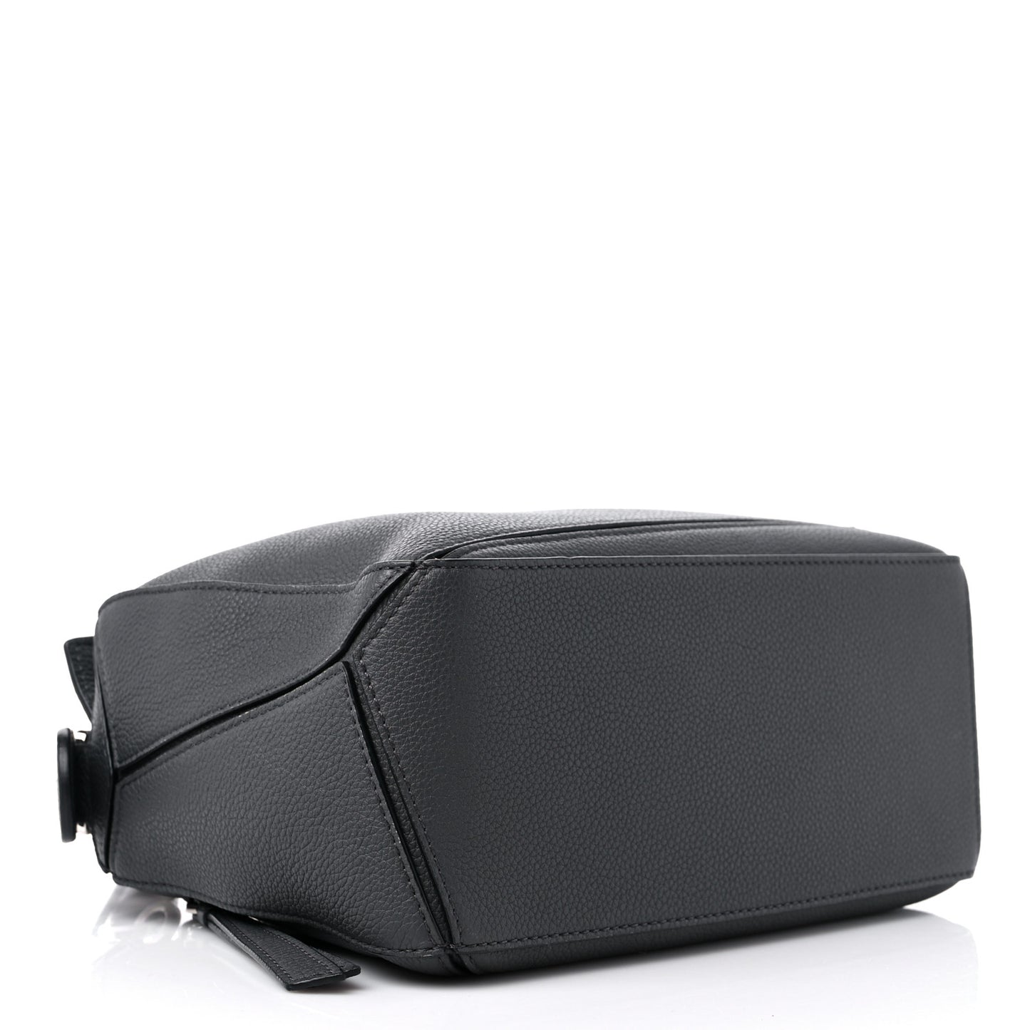 Calfskin Small Puzzle Bag Gunmetal