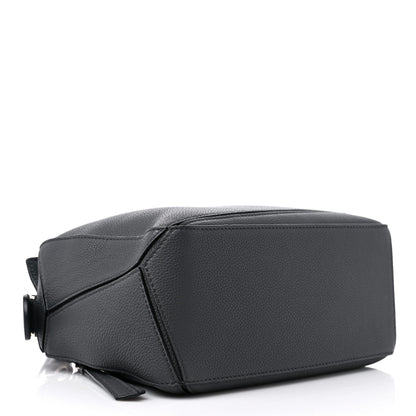 Loewe Calfskin Small Puzzle Bag Gunmetal 4 of 11