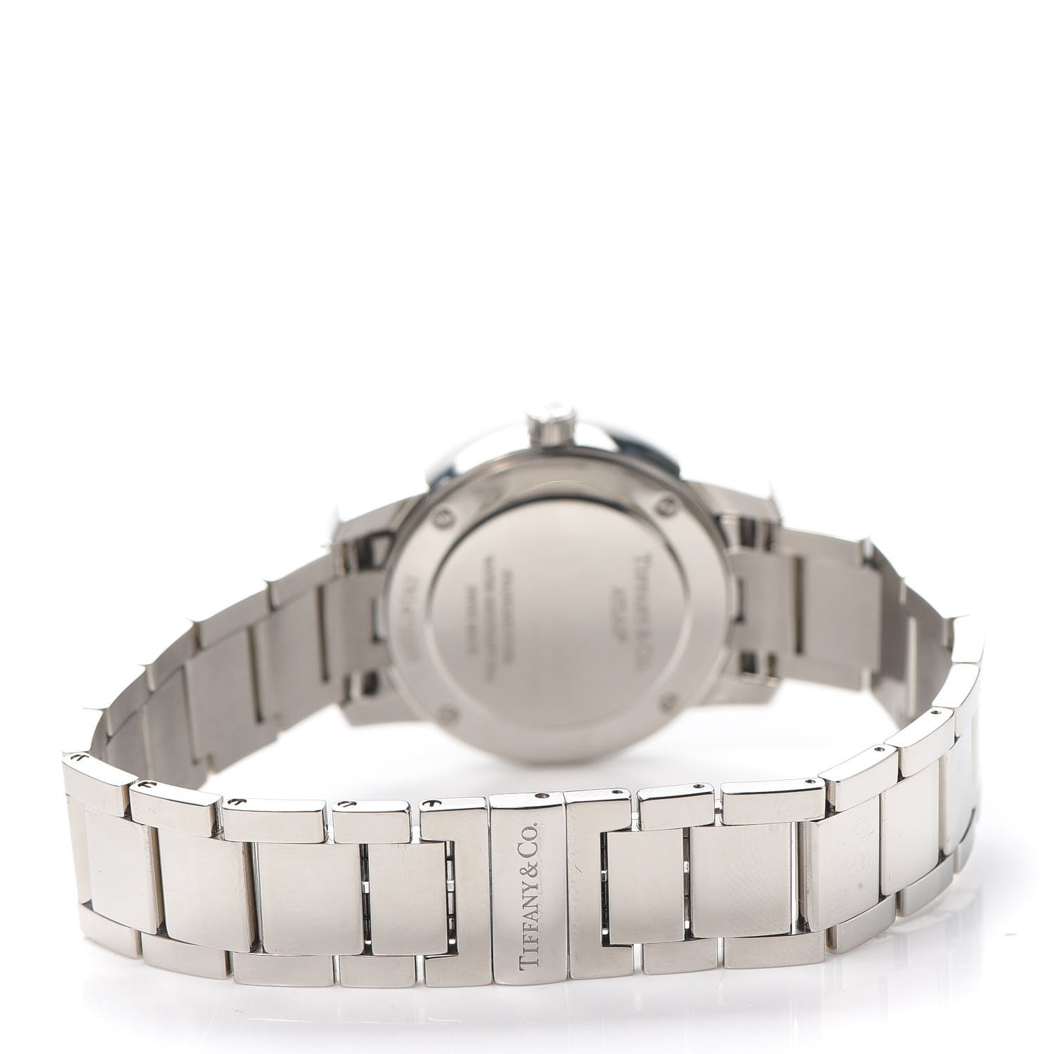 Tiffany Stainless Steel 29mm Atlas 2-Hand Quartz Watch Black 3 of 6