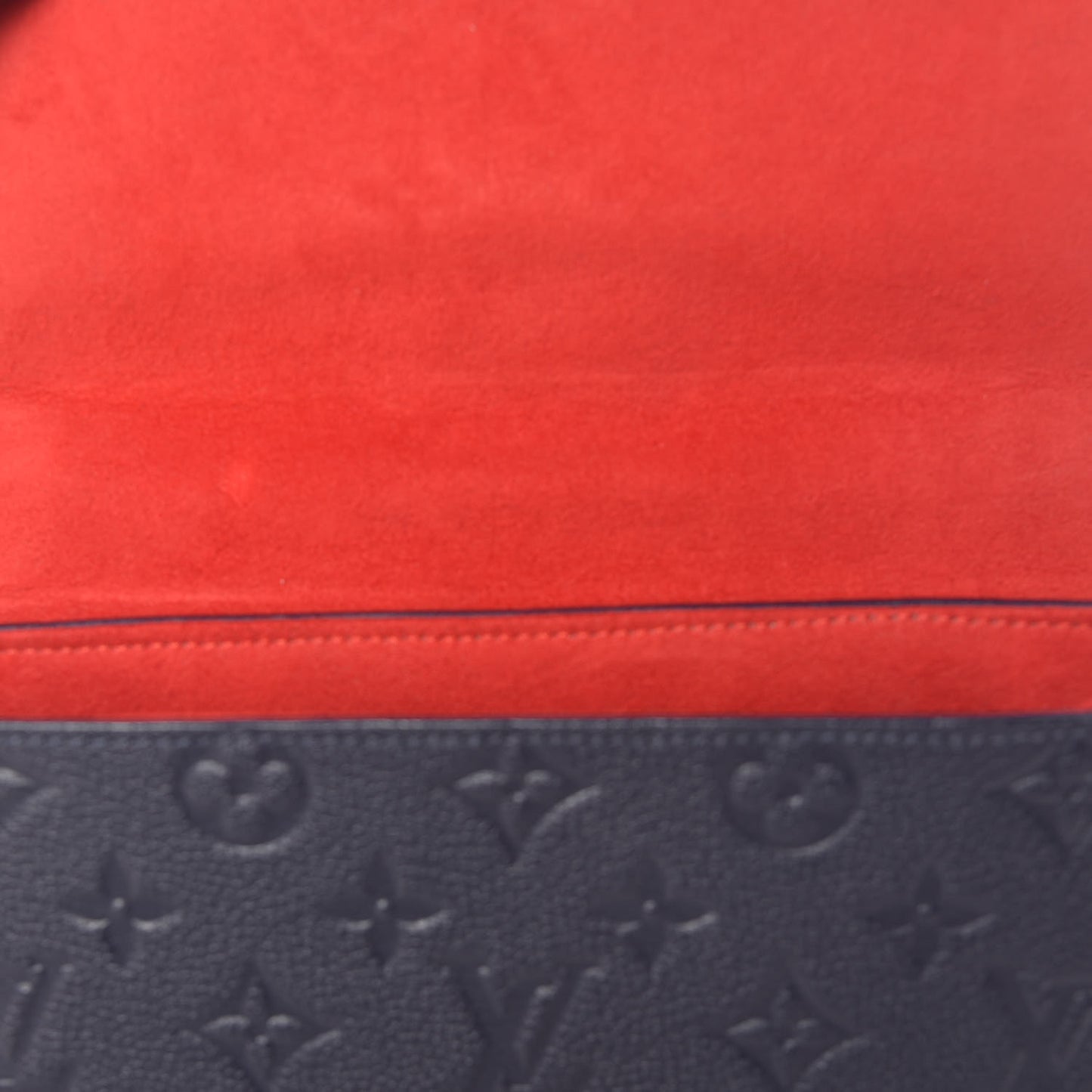 Empreinte Saint Sulpice PM Marine Rouge