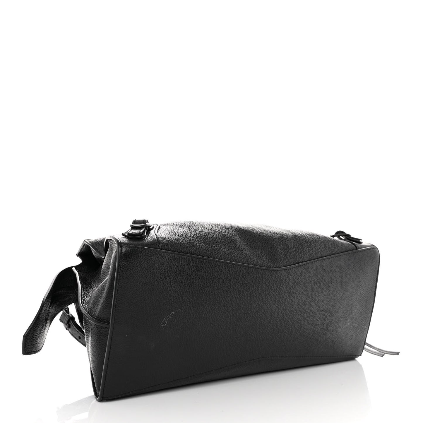 Grained Calfskin Black Hardware Neo Classic City Black