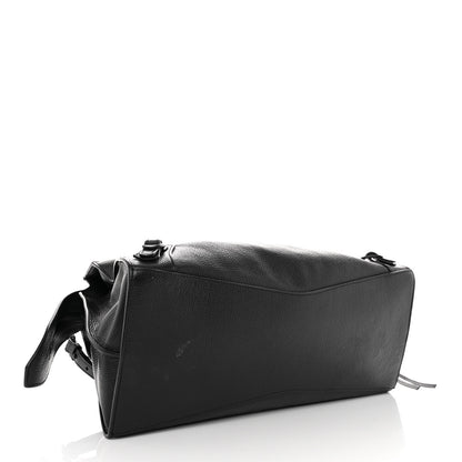 Balenciaga Grained Calfskin Black Hardware Neo Classic City Black 4 of 13