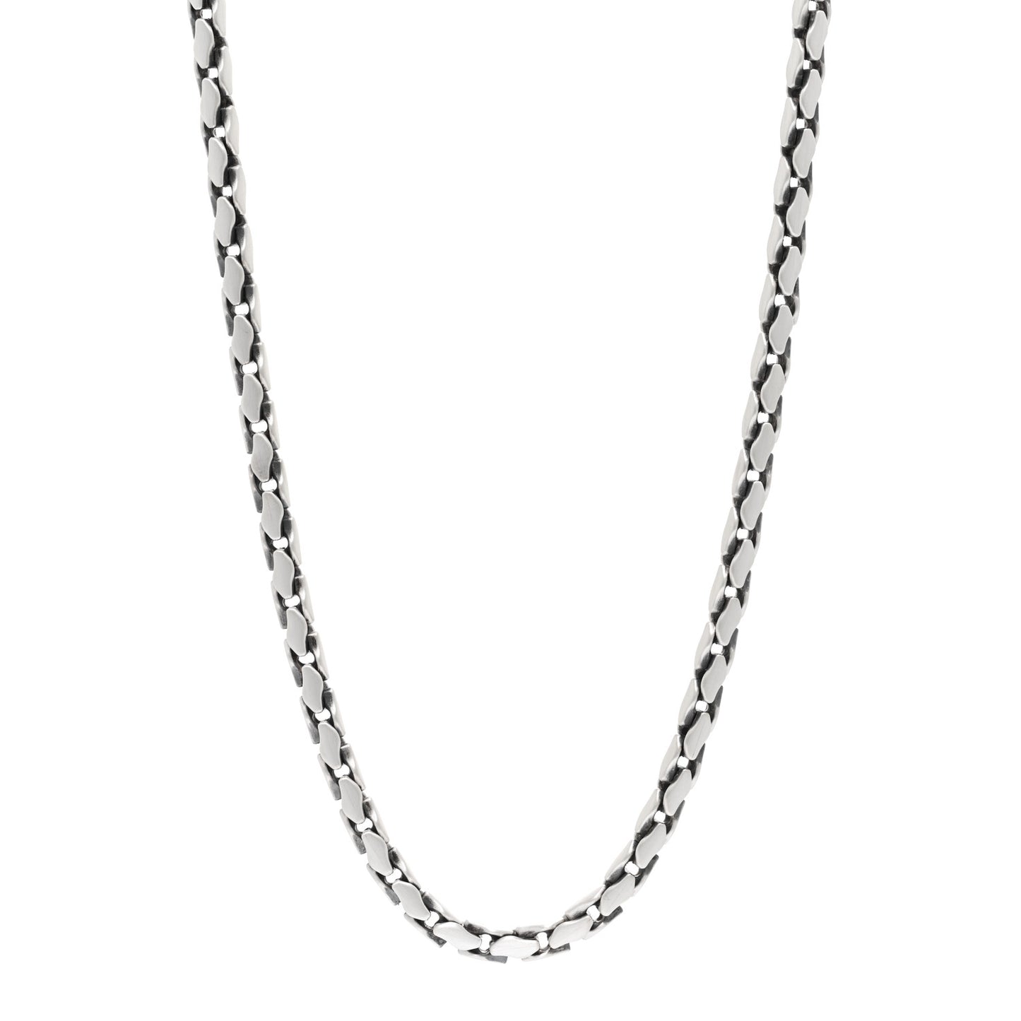 DAVID YURMAN Sterling Silver 5mm Fluted Chain Necklace