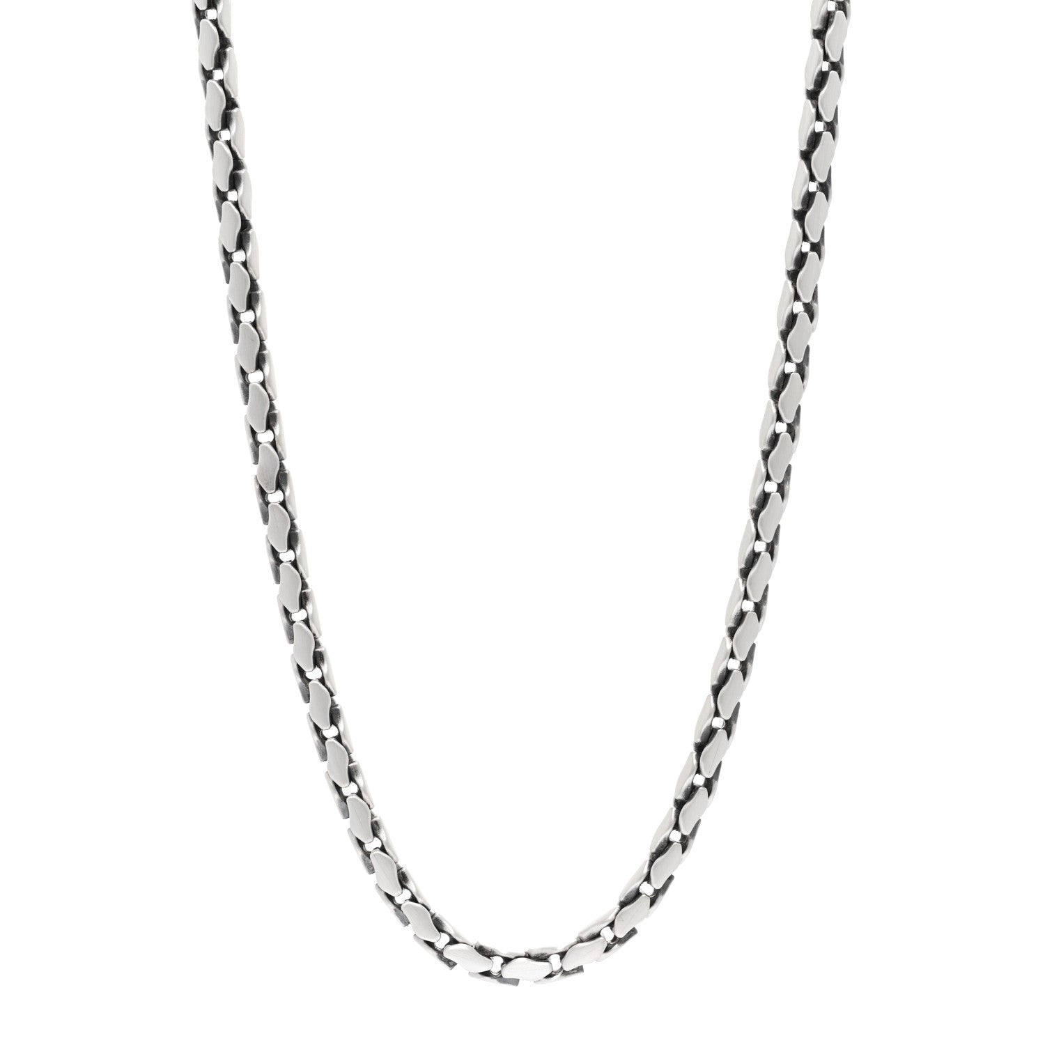 David Yurman DAVID YURMAN Sterling Silver 5mm Fluted Chain Necklace 1 of 4