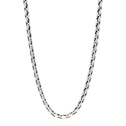 David Yurman DAVID YURMAN Sterling Silver 5mm Fluted Chain Necklace 1 of 4