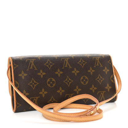 Louis Vuitton Monogram Pochette Twin GM 4 of 12