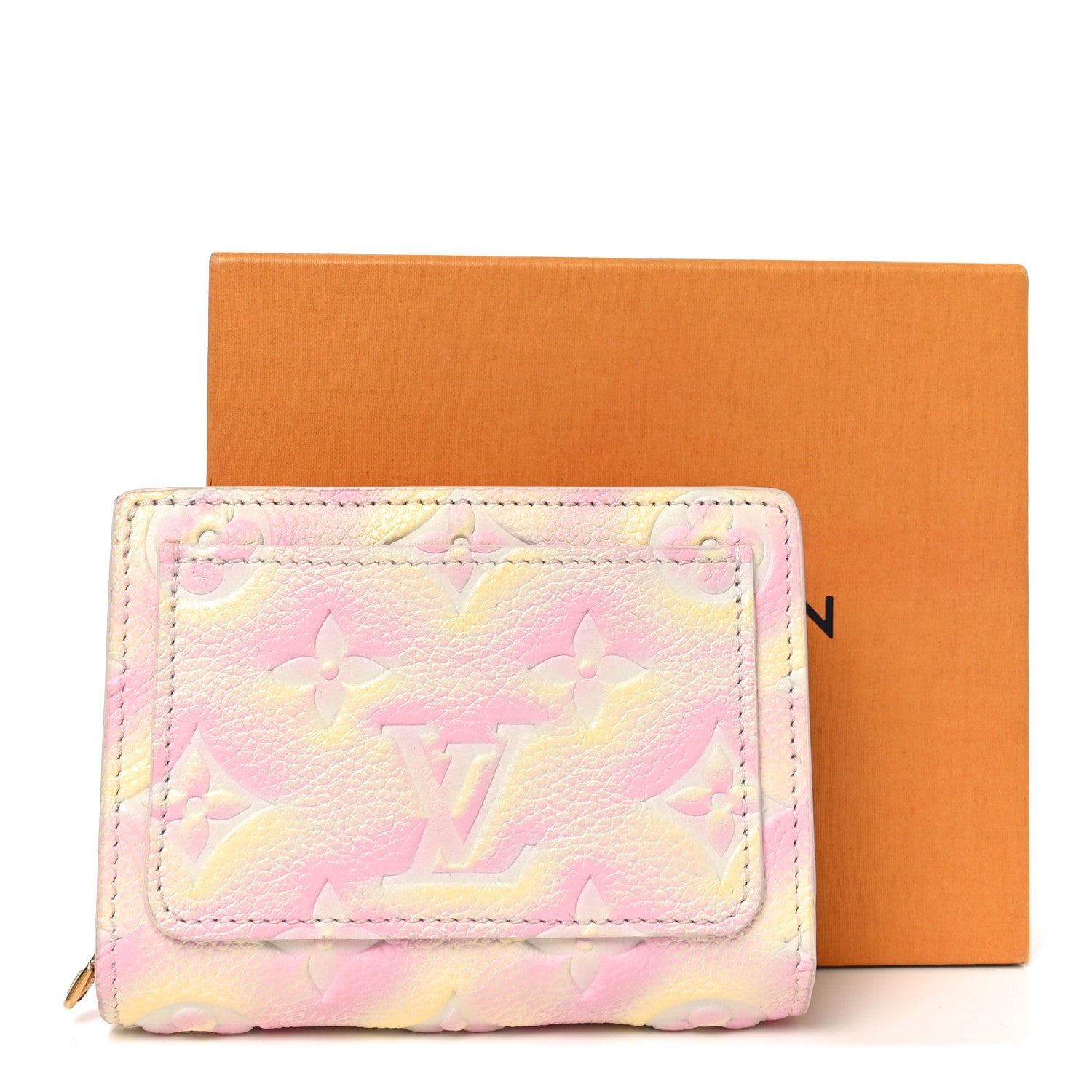 Louis Vuitton Empreinte Monogram Summer Stardust Clea Wallet Pink 7 of 7