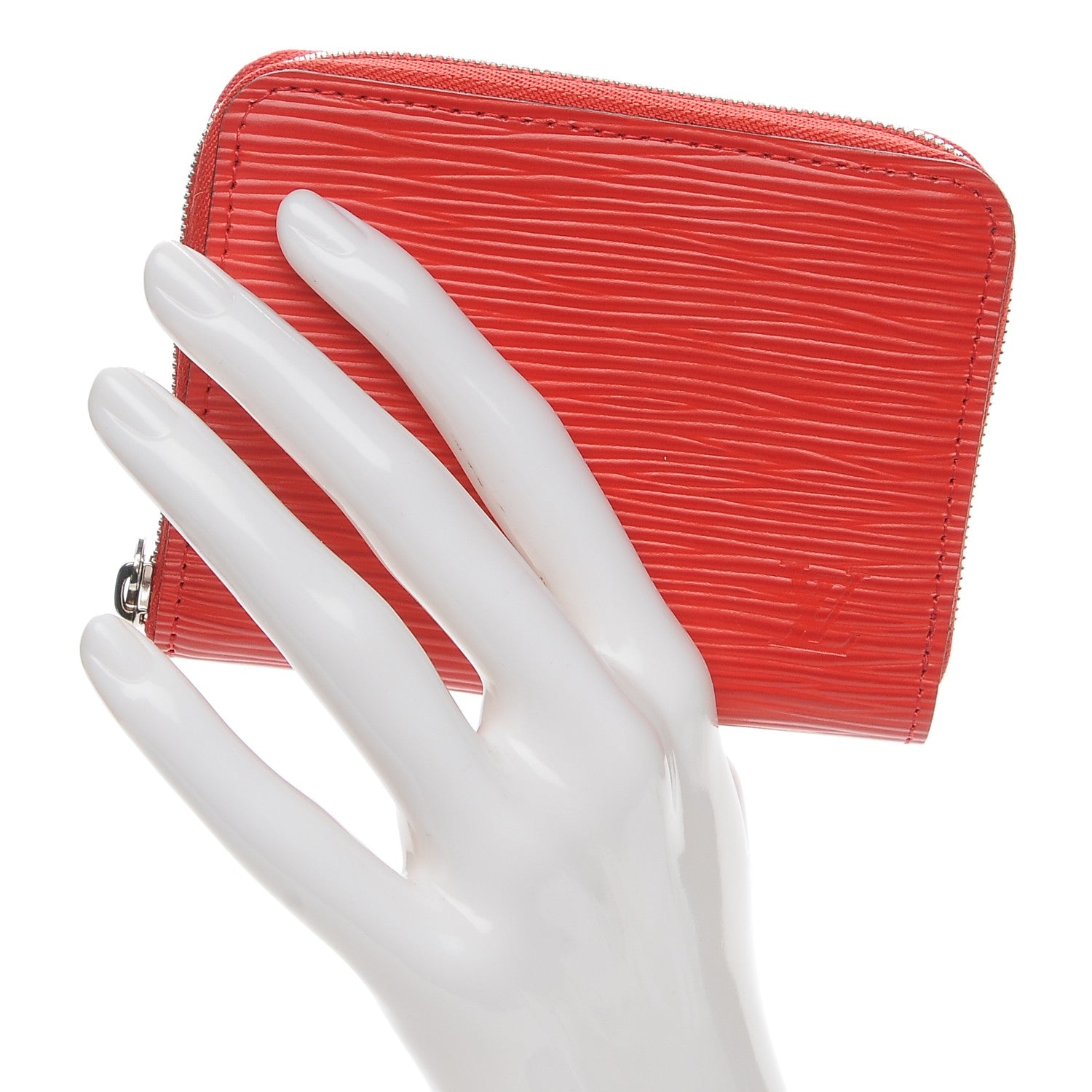 Louis Vuitton Epi Zippy Coin Purse Coquelicot 2 of 7