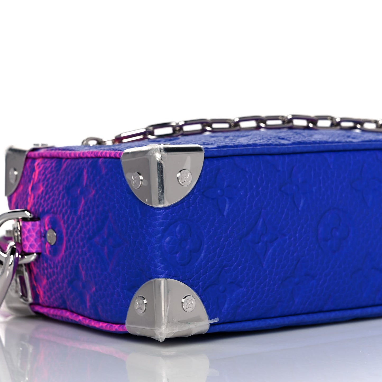 Taurillon Illusion Mini Soft Trunk Bleu Rose