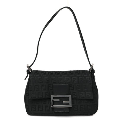 Fendi Zucchino Mini Mama Baguette Black 1 of 9
