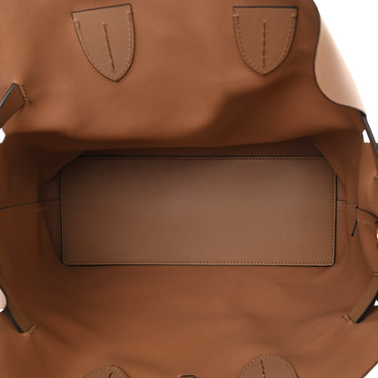 Burberry Soft Smooth Calfskin Medium Tote Camel 6 of 11