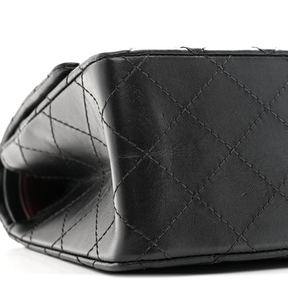 Chanel Aged Calfskin Quilted 2.55 Reissue 226 Flap Black 9 of 10
