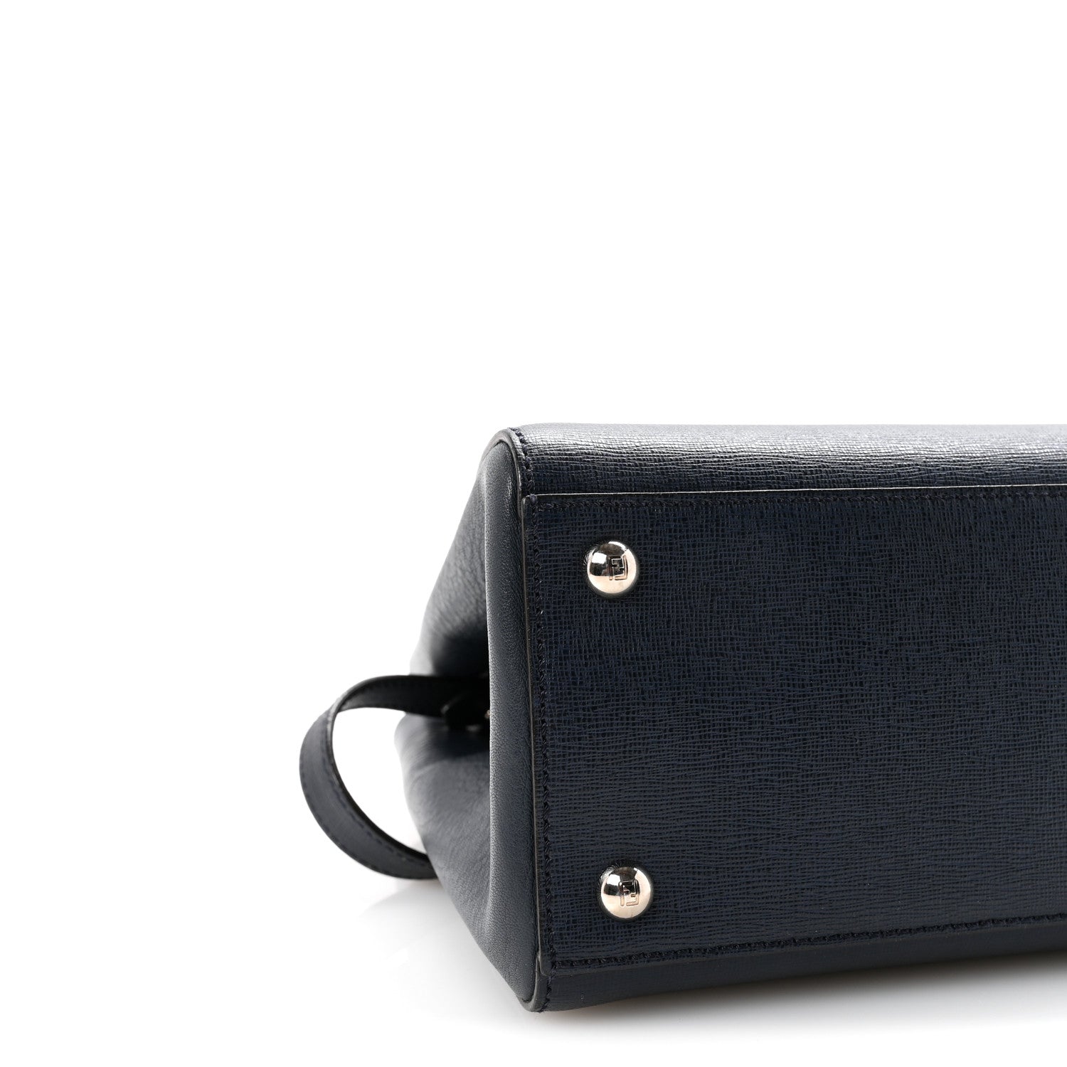 Fendi Vitello Elite Petite 2Jours Tote Lavagna 9 of 10