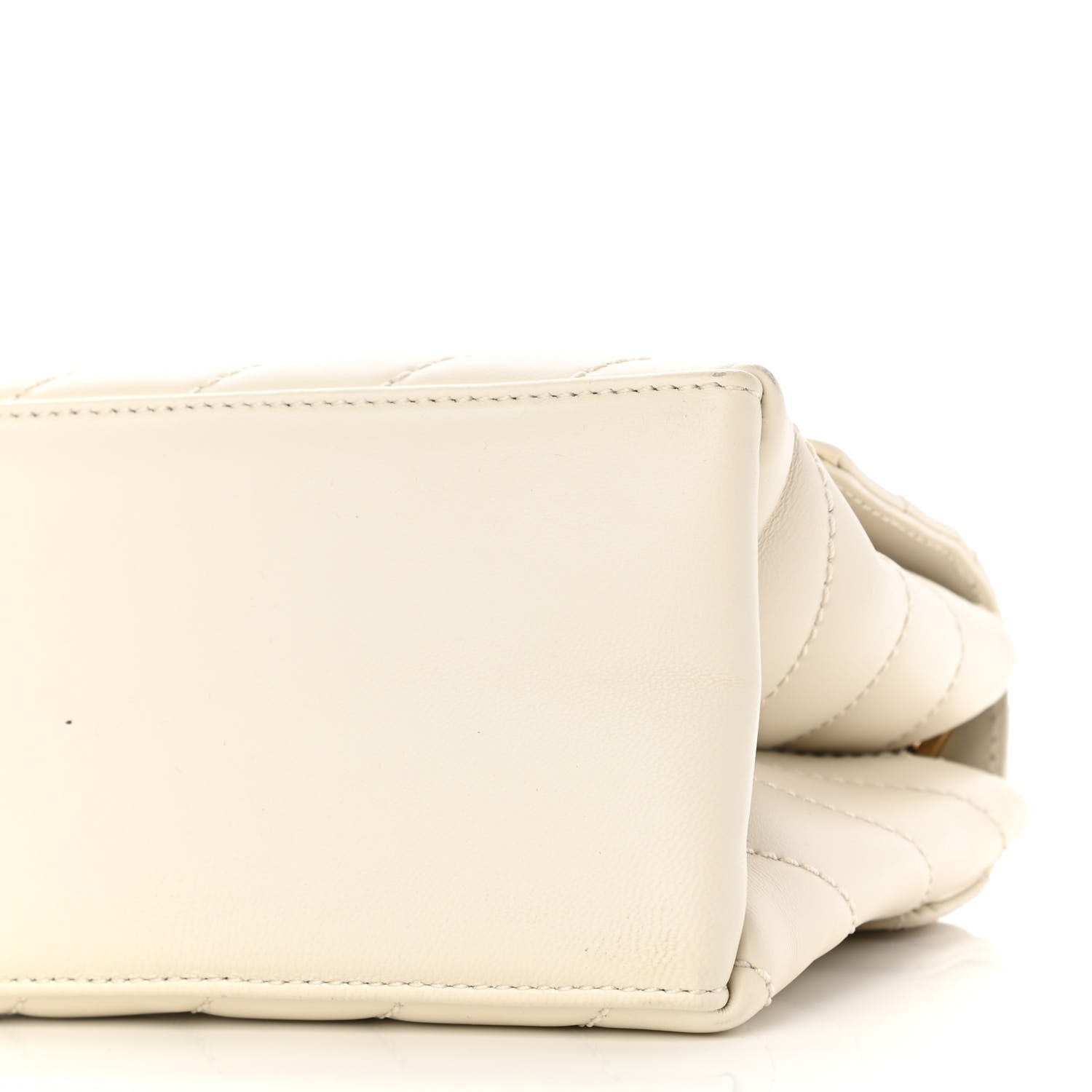 Off-White Calfskin Diagonal Quilted Jackhammer 19 Shoulder Bag White 9 of 9