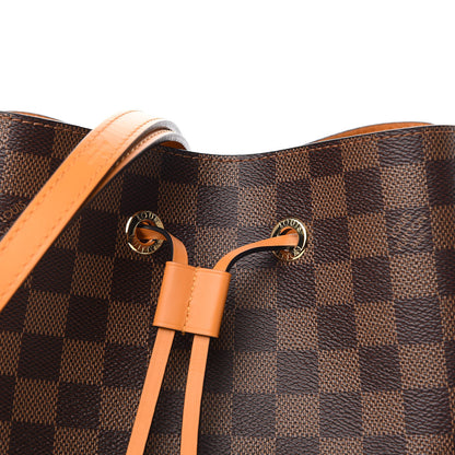 Louis Vuitton Damier Ebene Neonoe MM Safran 9 of 9