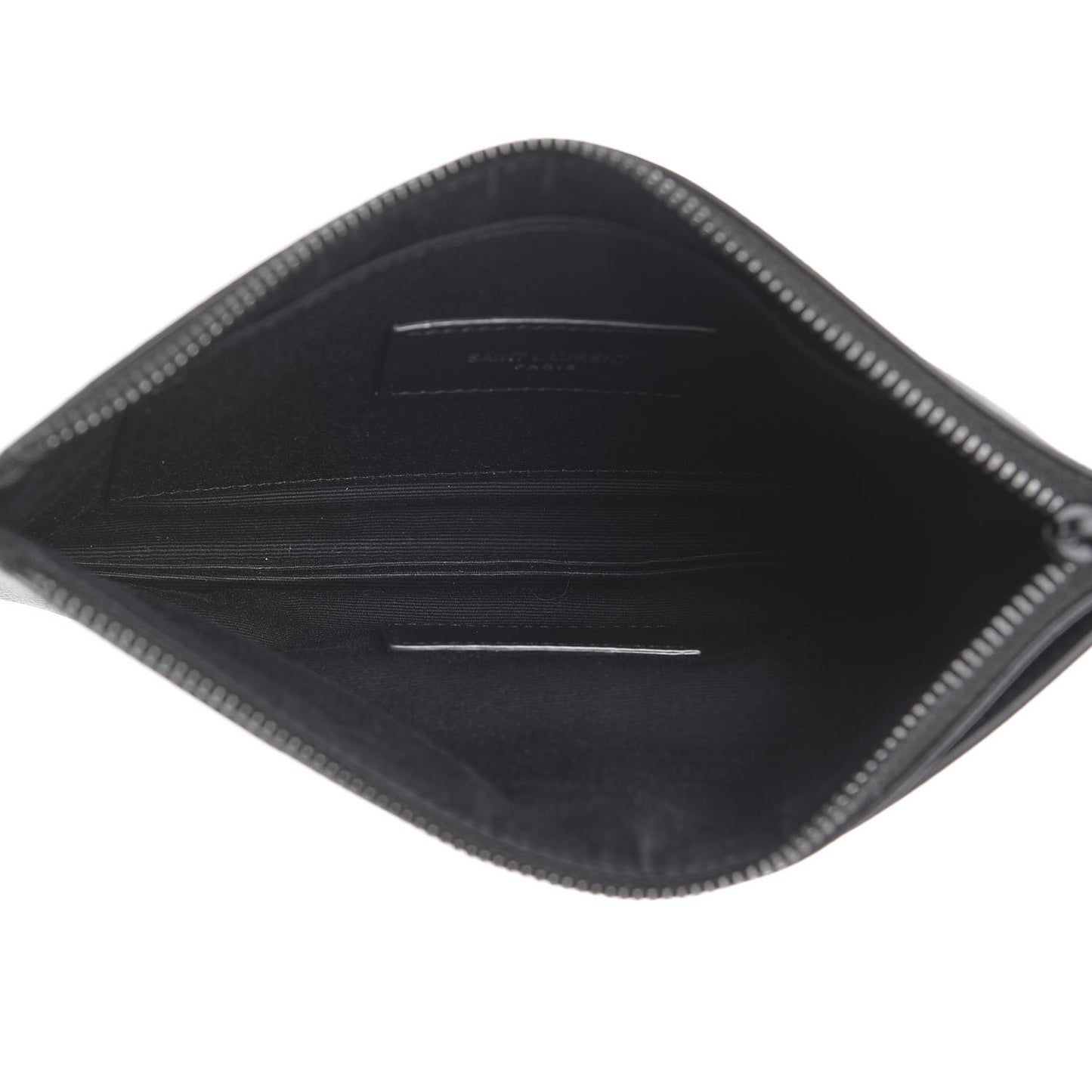 Grain De Poudre Monogram Bill Pouch Black