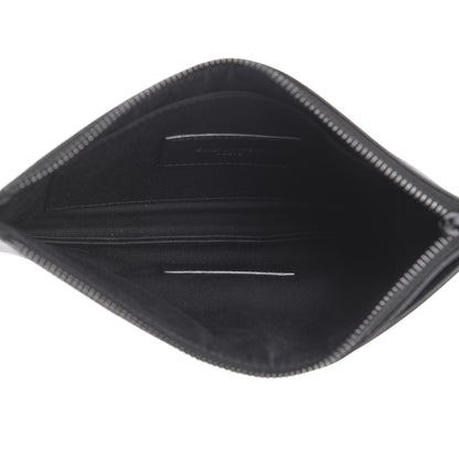 Saint Laurent Grain De Poudre Monogram Bill Pouch Black 5 of 9