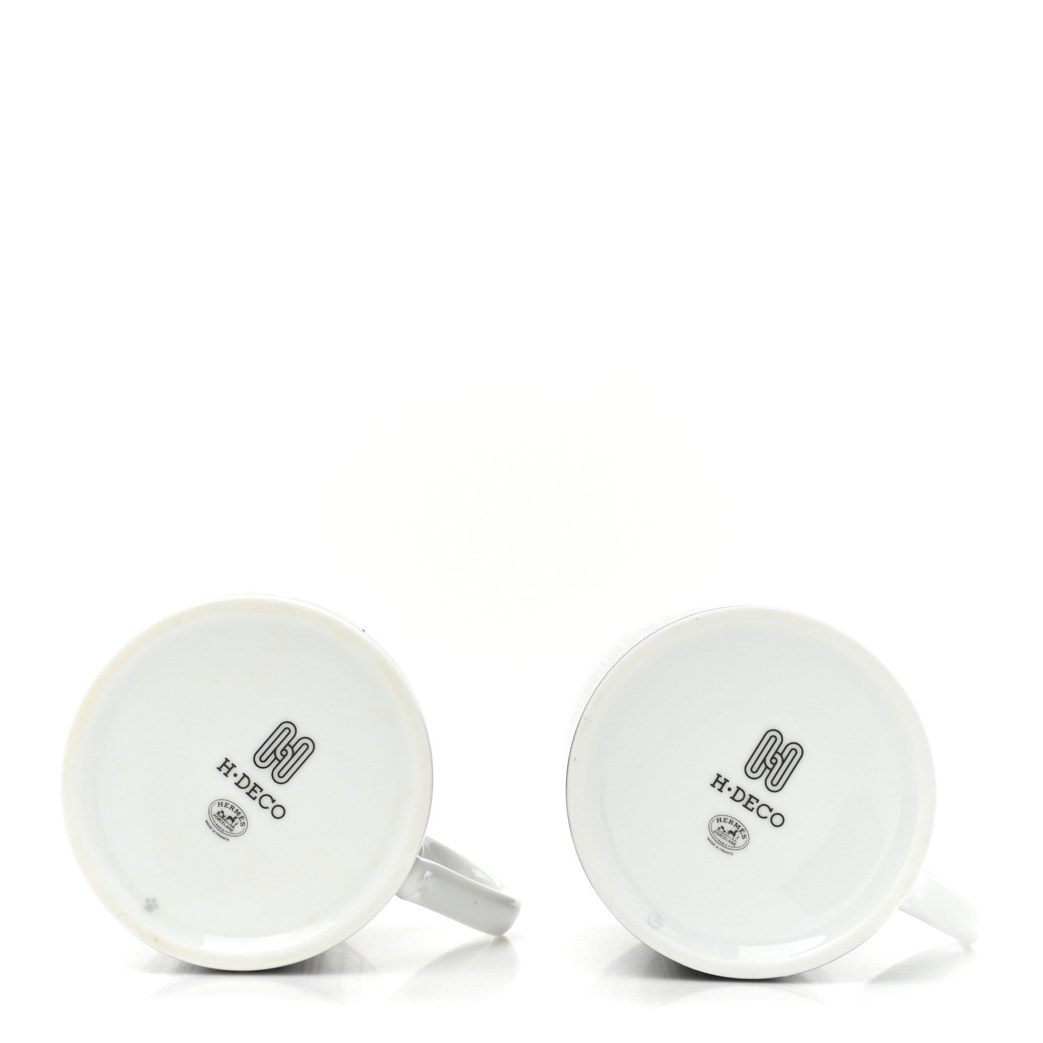 Hermes Porcelain H Deco Mug Set of 2 6 of 11