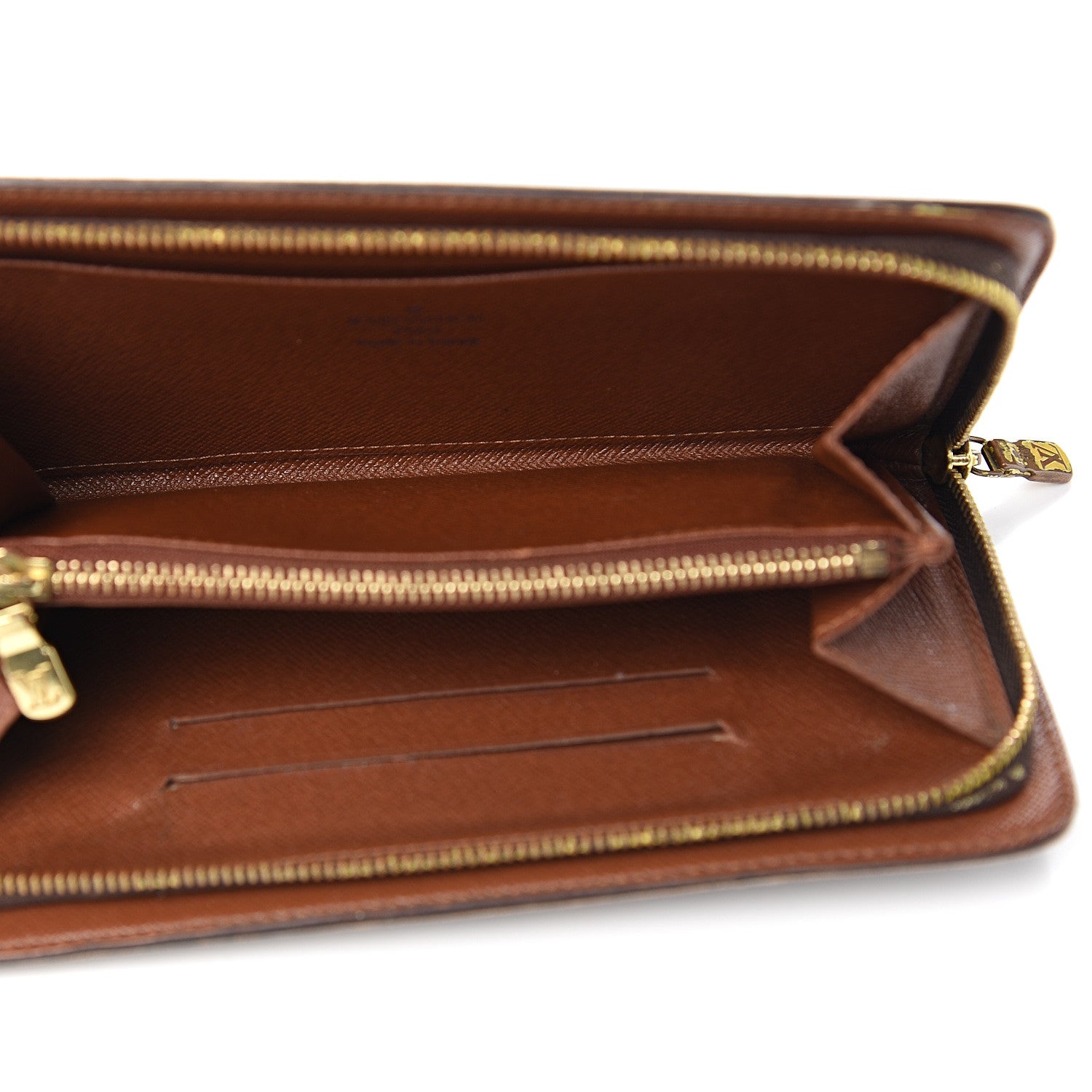 Louis Vuitton Monogram Porte-Monnaie Zippy Wallet 4 of 9