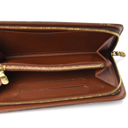 Louis Vuitton Monogram Porte-Monnaie Zippy Wallet 4 of 9