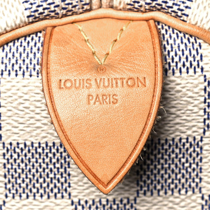 Louis Vuitton Damier Azur Speedy 30 6 of 20