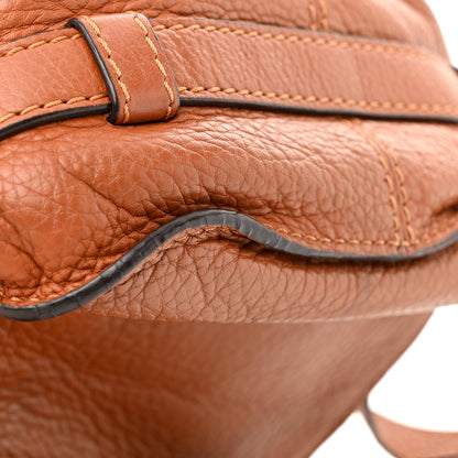 Chloe Calfskin Mini Marcie Round Crossbody Bag Tan 14 of 20