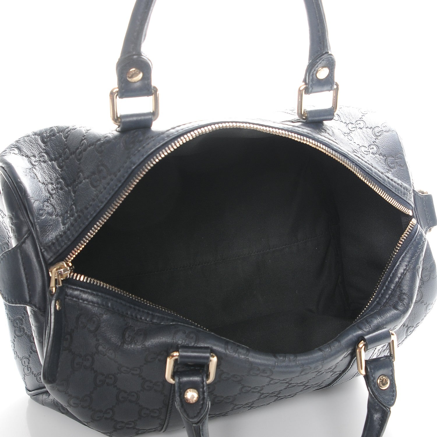 Gucci Guccissima Medium Joy Boston Blue 5 of 7