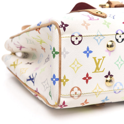 Louis Vuitton Monogram Multicolor Aurelia MM White 8 of 13
