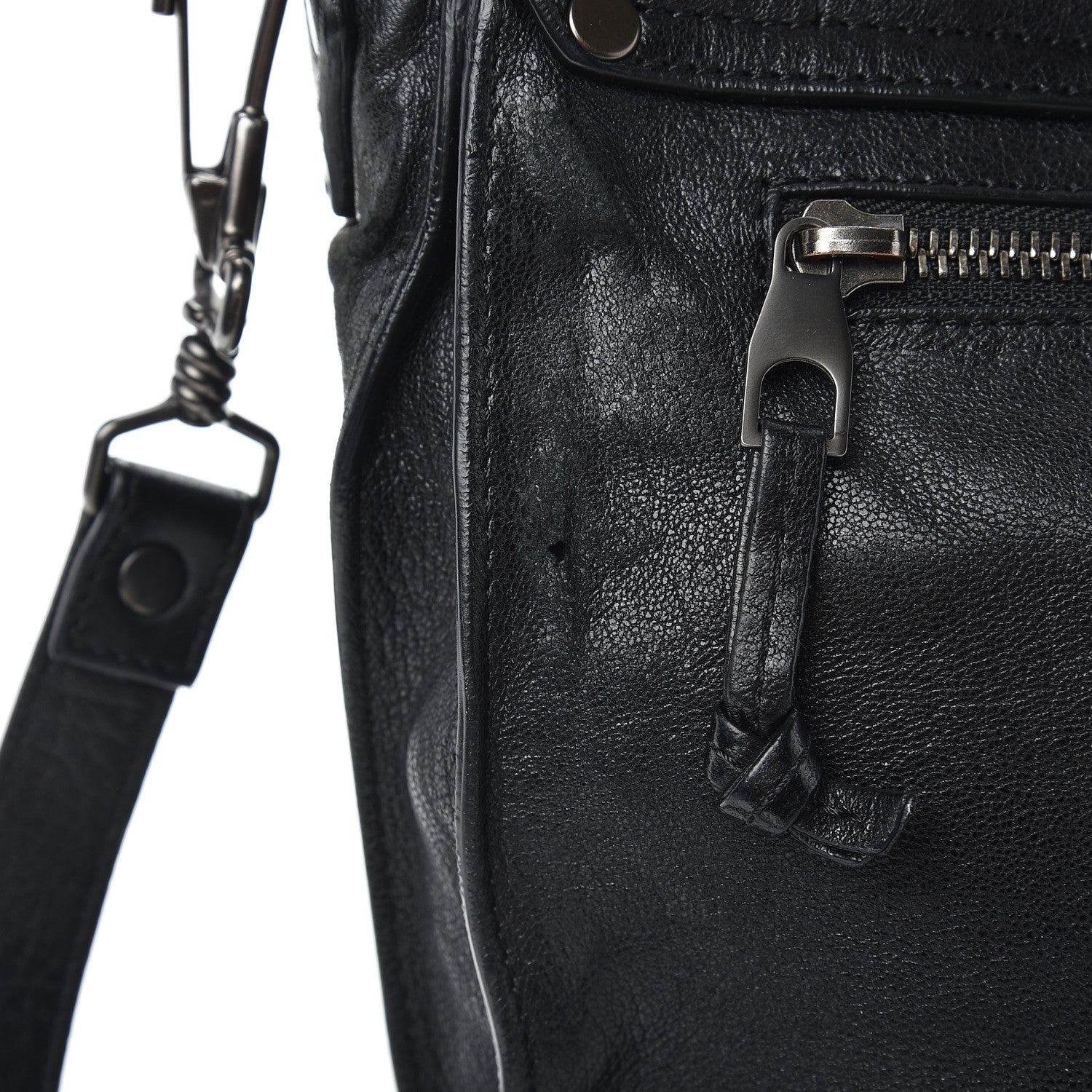 Proenza Schouler Lambskin Medium PS1 Satchel Black 10 of 10