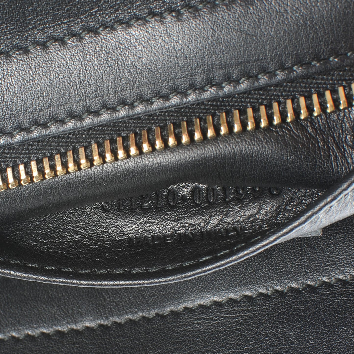 Leather Small Classic Y Cabas Black